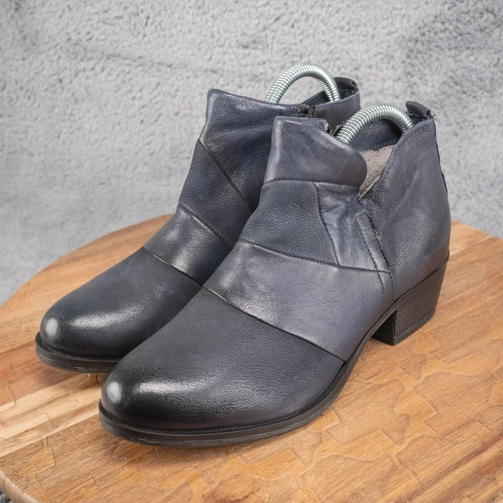 Miz Mooz Burlington Leather‎ Ankle Boots EU 38 US 7.5-8